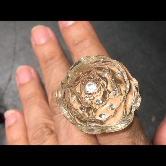 Crystal Rose ring - Picture 4 of 4